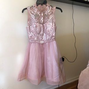 Rose Gold Party Dress